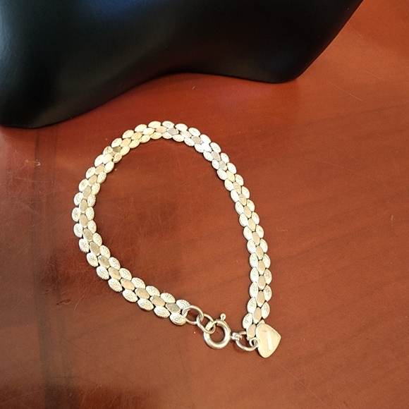 Sterling silver marked bracelet - Picture 8 of 10